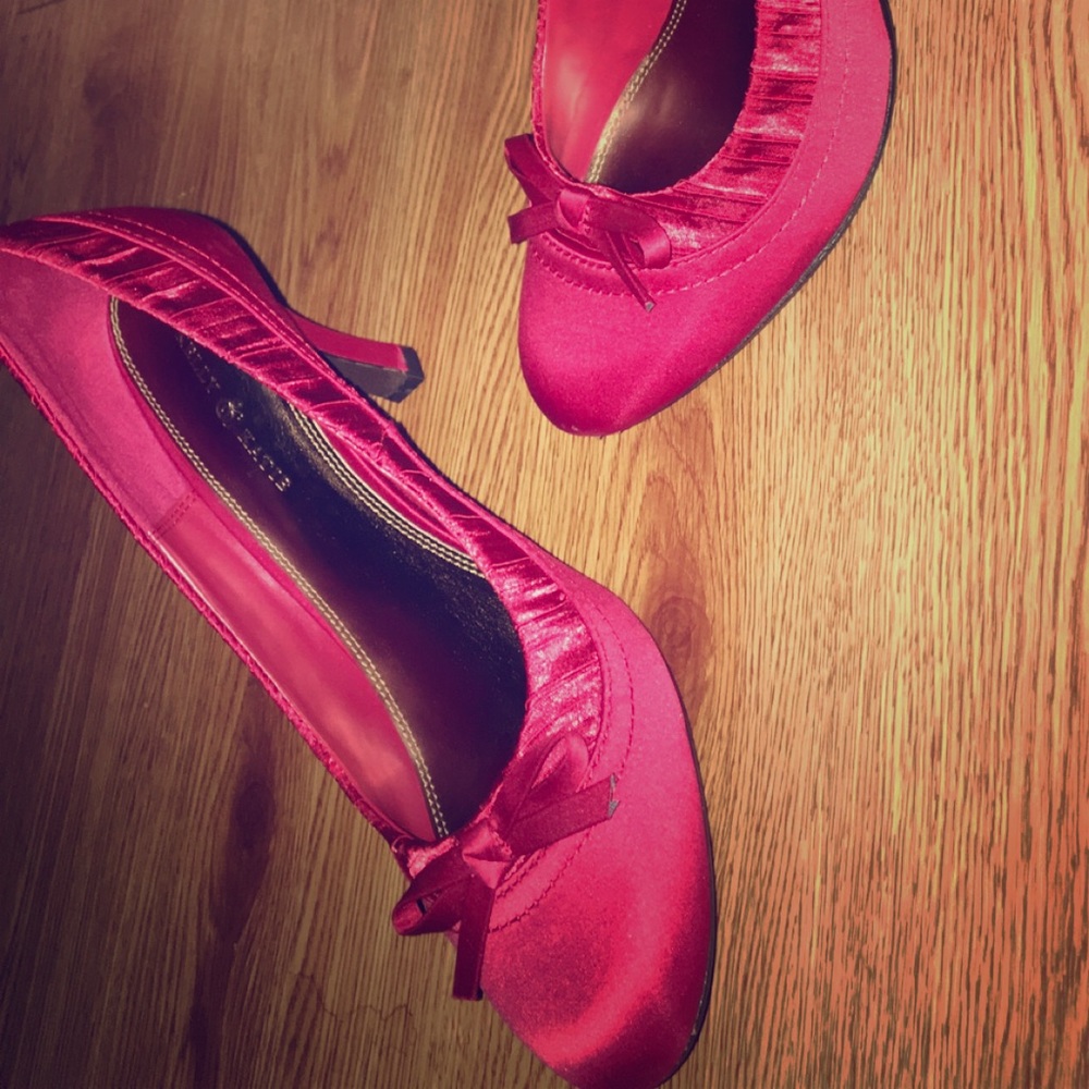 Red high heels